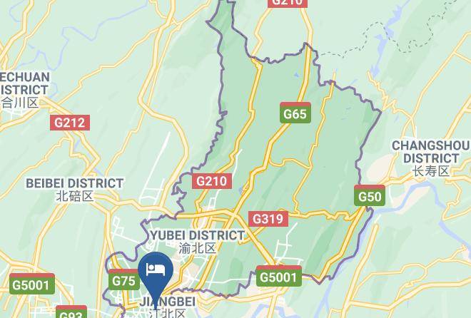Yubei District - Kingqueen Exotic Hotel Chongqing Maps