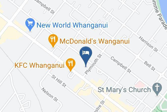 Whanganui - Kings Court Motel Maps