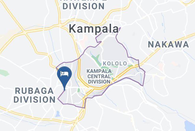 Kings Cross Hotel Uganda Map