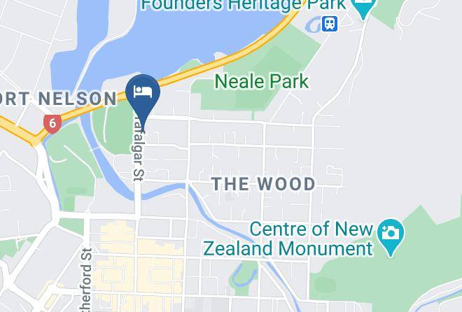 Nelson - Kings Gate Motel Maps