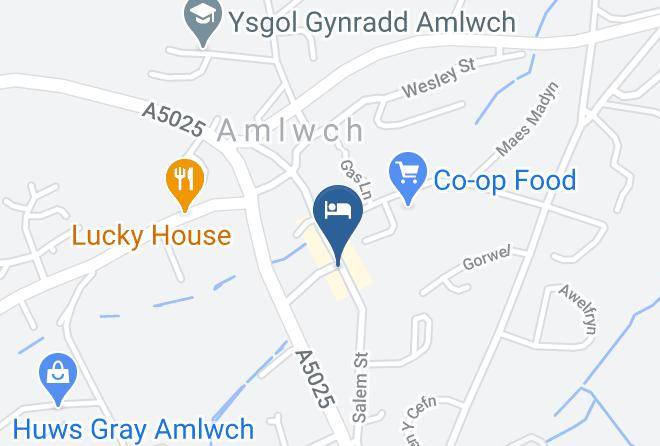 Isle Of Anglesey - Kings Head Hotel Maps