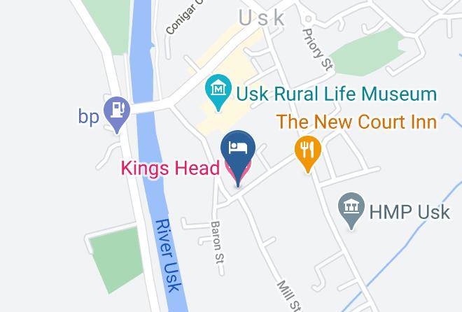 Monmouthshire - Kings Head Hotel Maps