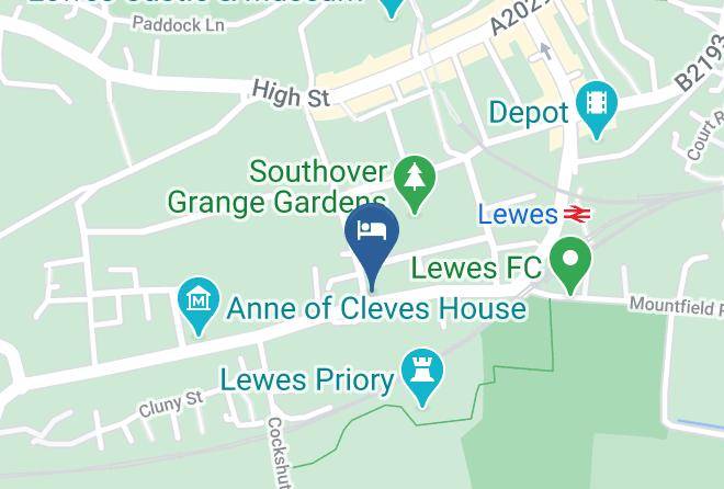 East Sussex - Kings Head Lewes Maps