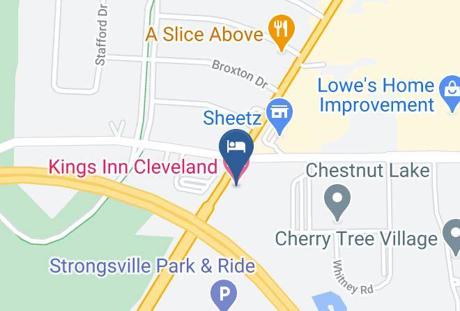 Cuyahoga - Kings Inn Cleveland Maps