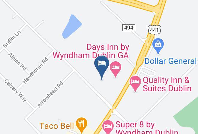 Laurens - Kings Inn Suites & Conference Center Maps
