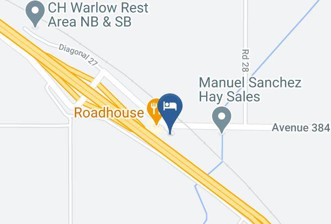 Tulare - Kings Inn Maps