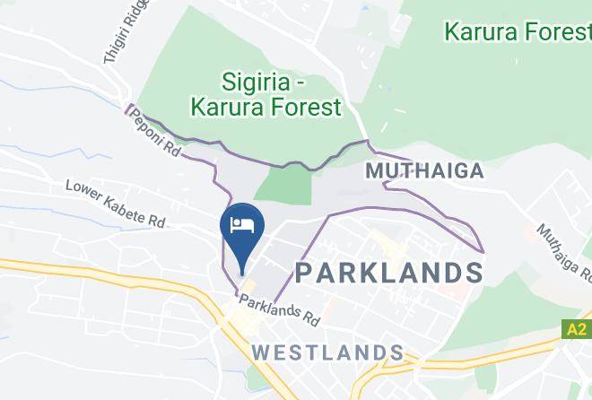 Nairobi - Kings Lounge Maps
