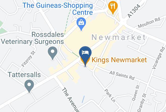 Suffolk - Kings Newmarket Maps
