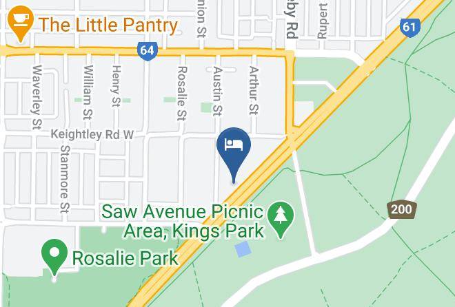 Subiaco - Kings Park Motel Maps