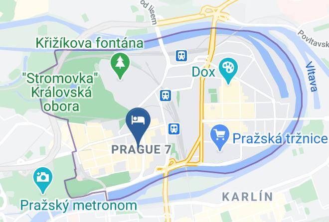Prague - Kings Residence Maps