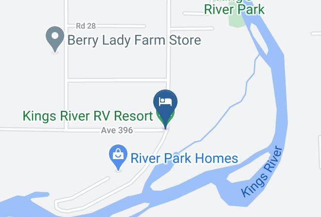 Kings River Rv Resort Map