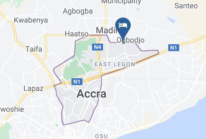 Accra - Kingsbridge Royale Hotel Maps