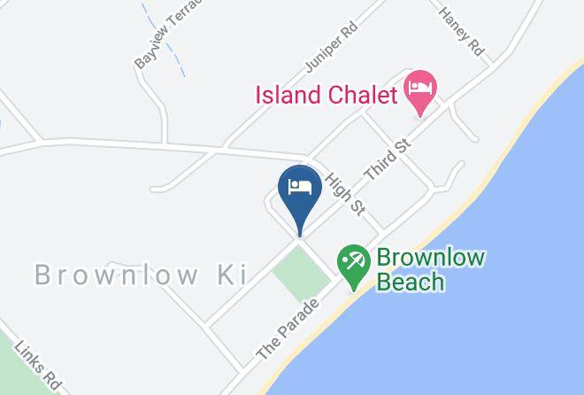 Kingscote Tourist Park And Family Units Map