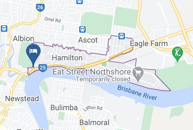 Brisbane - Kingsford Riverside Inn Maps