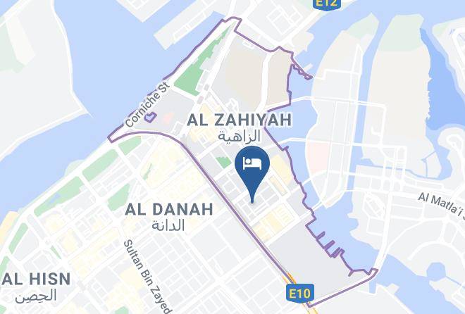 Kingsgate Hotel Abu Dhabi By Millennium Map