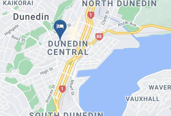Dunedin - Kingsgate Hotel Dunedin Maps