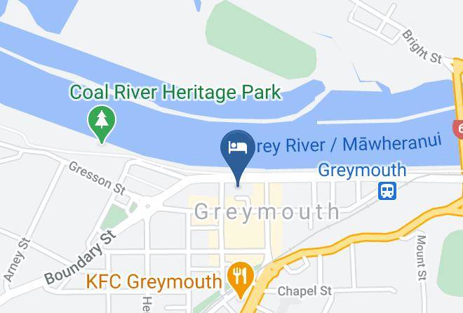 Grey - Kingsgate Hotel Greymouth Maps