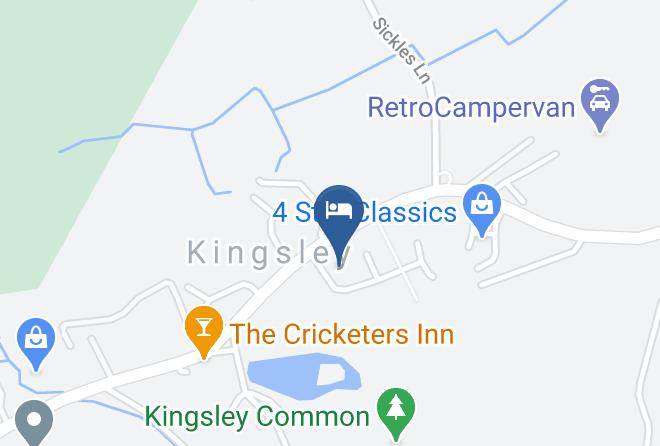 Hants - Kingsley B&b Maps
