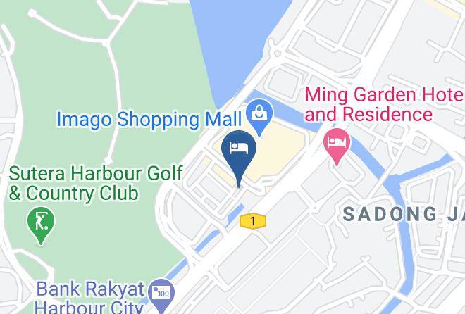 Westst Division - Kingston Hotel Kk Times Square Sabah Maps