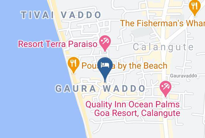 Bardez - Kingstork Beach Resort Maps