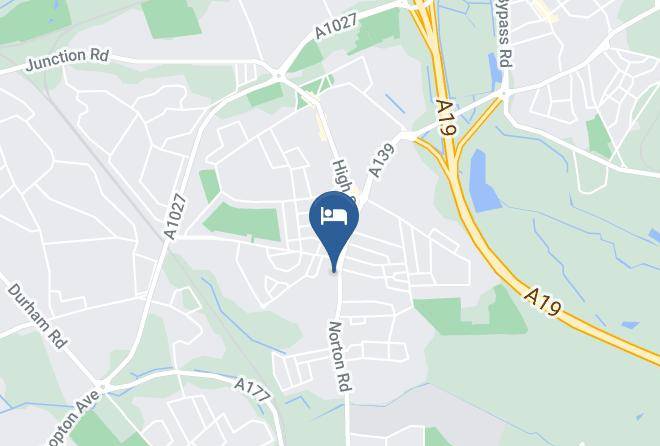 Stockton On Tees - Kingswood B&b Maps