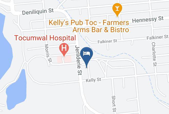 Berrigan - Kingswood Motel Maps