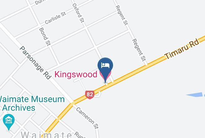 Waimate - Kingswood Motel Maps