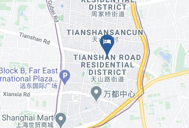 Changning District - Kingtown Hotel Maps