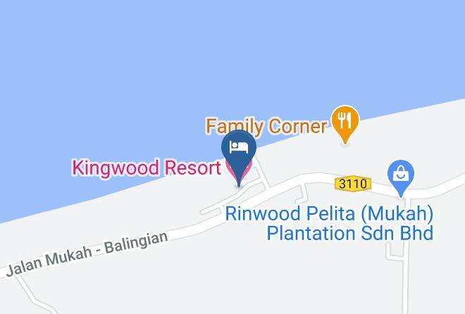 Bahagian Mukah - Kingwood Resort Maps
