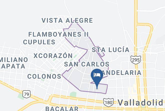 Valladolid - Kinich Ahuau Maps