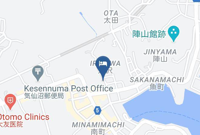 Kesennuma City - Kinko Kan Maps