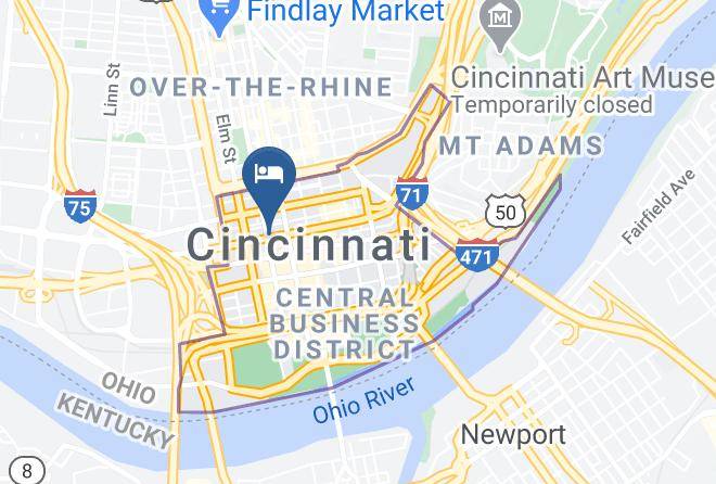 Hamilton - Kinley Cincinnati Downtown A Tribute Portfolio Hotel Maps