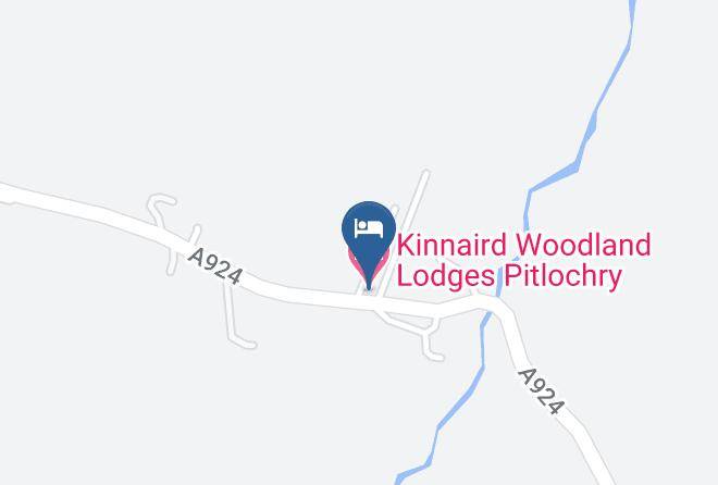Perth And Kinross - Kinnaird Woodland Lodges Pitlochry Maps