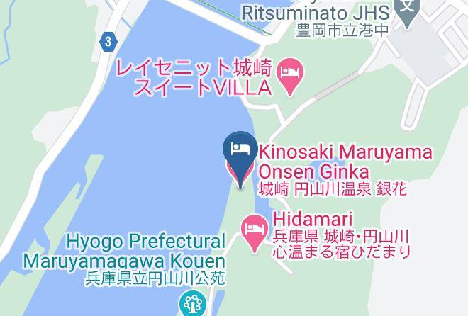 Toyooka City - Kinosaki Maruyama Onsen Ginka Maps