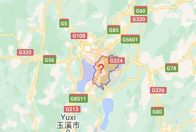 Kunming - Kinsky Collection Maps