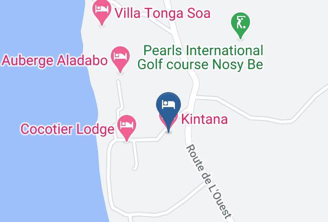 Kintana Hotel Map