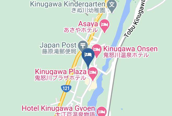Nikko City - Kinugawa Kokusai Hotel Maps