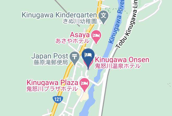 Nikko City - Kinugawa Onsen Hotel Maps