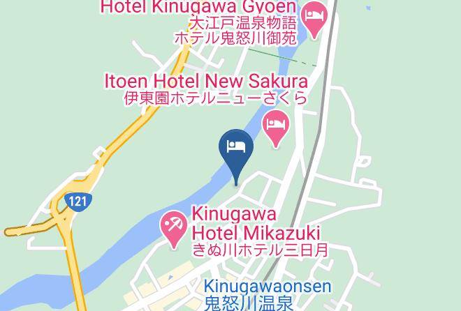 Nikko City - Kinugawa Onsen Nanaeyae Maps