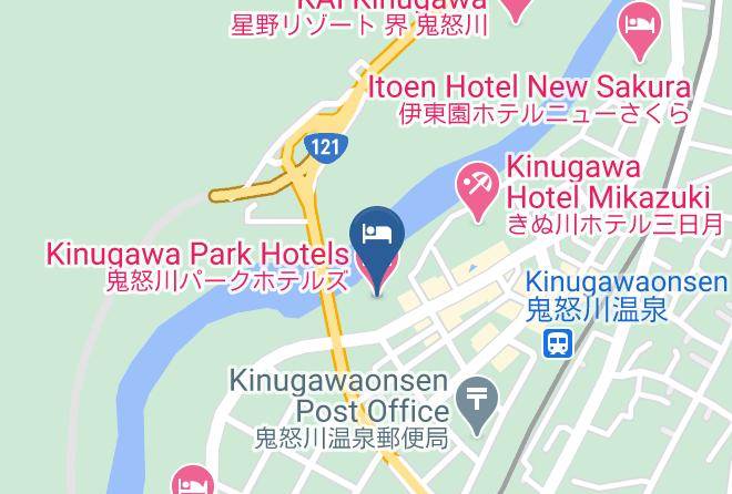 Nikko City - Kinugawa Park Hotels Maps