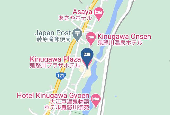 Nikko City - Kinugawa Plaza Hotel Maps
