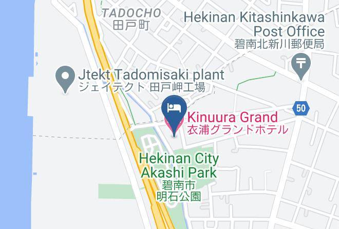 Hekinan City - Kinuura Grand Hotel Maps