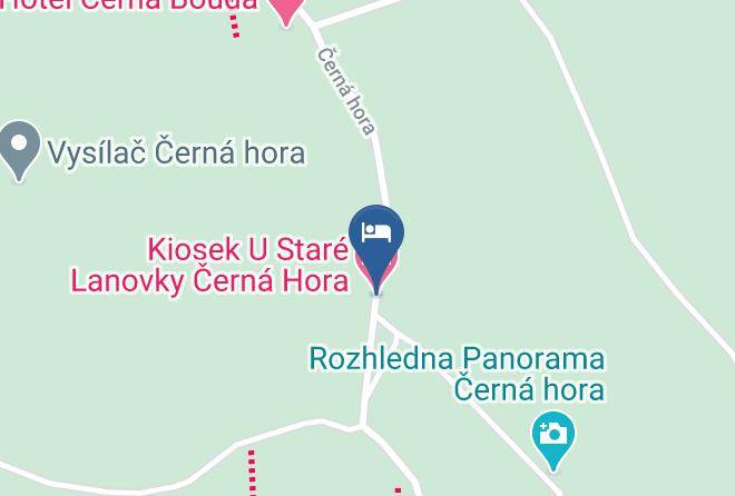 Trutnov - Kiosek U Stare Lanovky Cerna Hora Maps