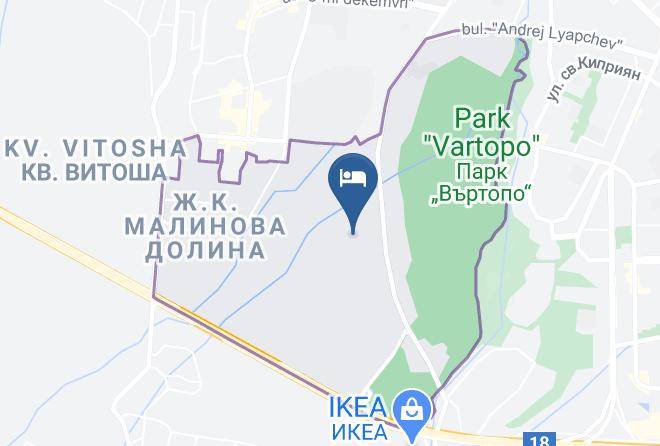 Sofia - Kiossev Hotel Maps