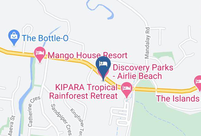 Whitsunday - Kipara Tropical Rainforest Retreat Maps