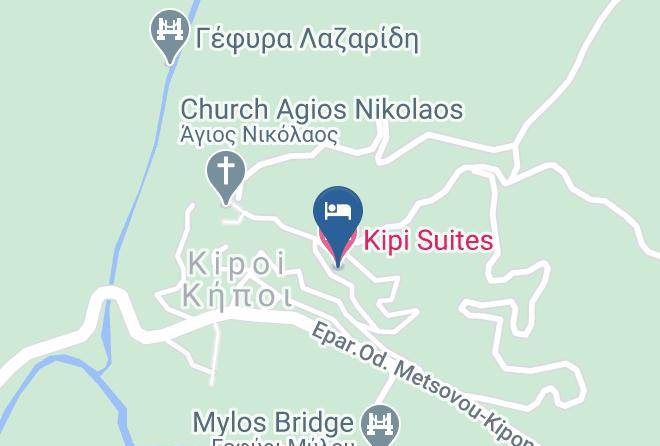 Ioannina - Kipi Suites Maps