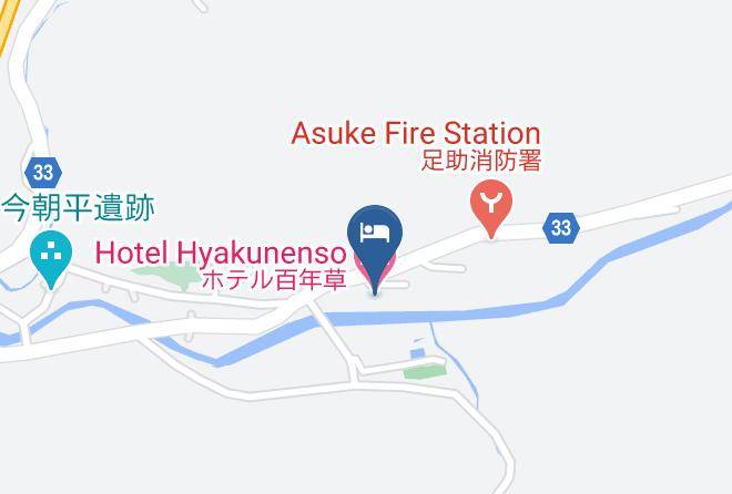 Toyota City - Hotel Hyakunenso Maps