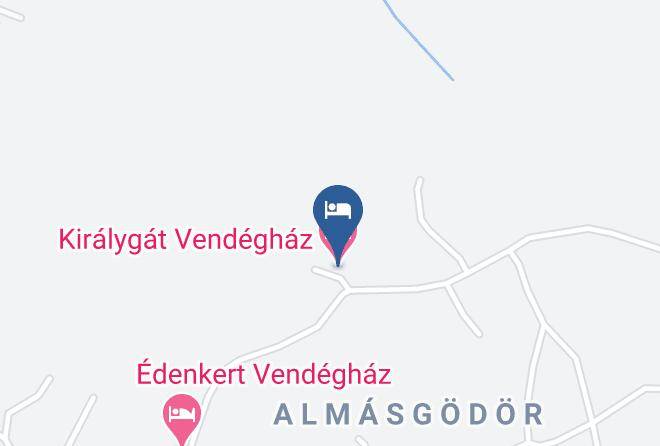 Pecsvarad - Kiralygat Vendeghaz Maps