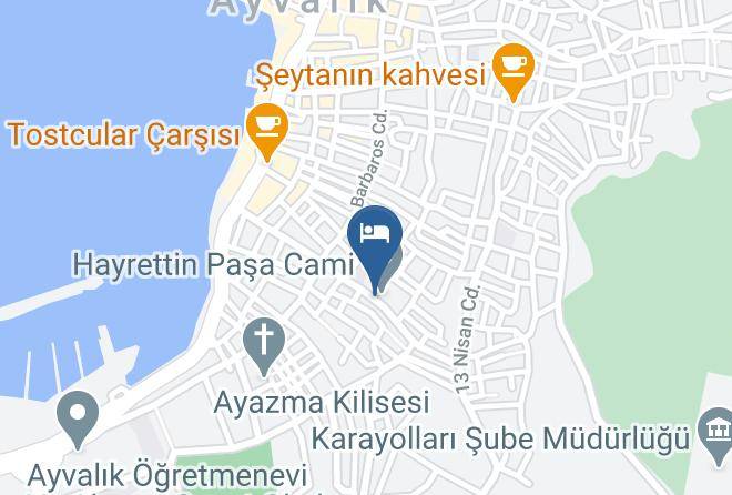 Ayvalik - Kiraz Cicegi Butik Otel Maps