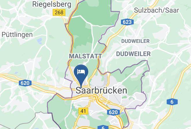 Saarbrucken - Kirchberg Hotel Maps